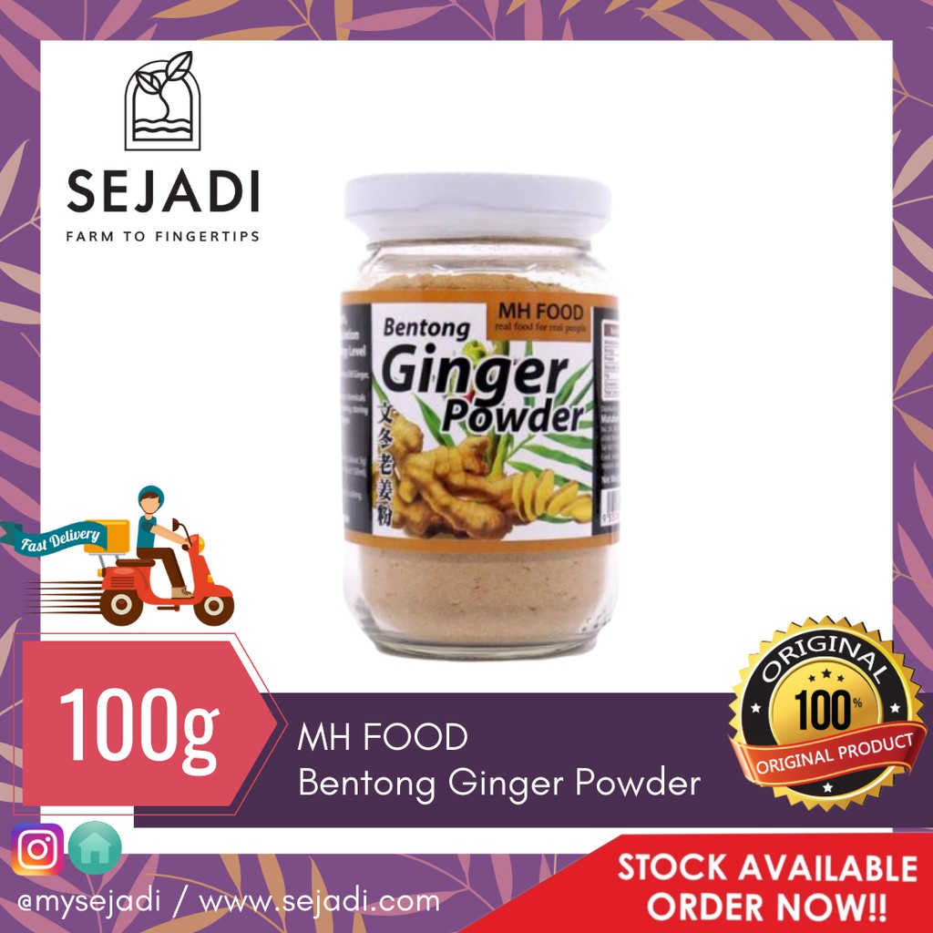 [ready Stock] Mh Food Bentong Old Ginger Powder For Warm Stomach