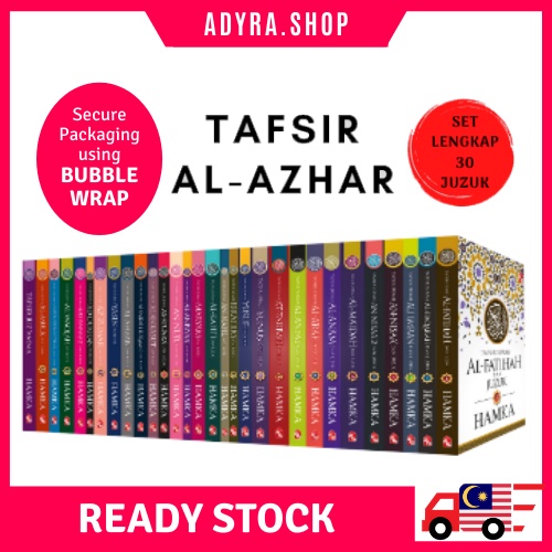 Buku Tafsir Al-Azhar (Set Lengkap 30 Juzuk) Tulisan Buya Hamka Ulama ...