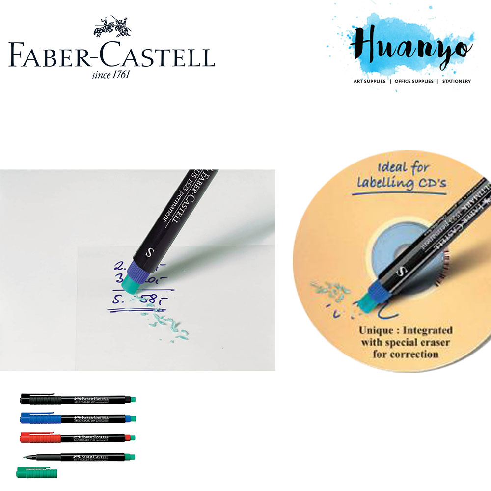 Faber-Castell Non-permanent Marker Multimark 10 Stück