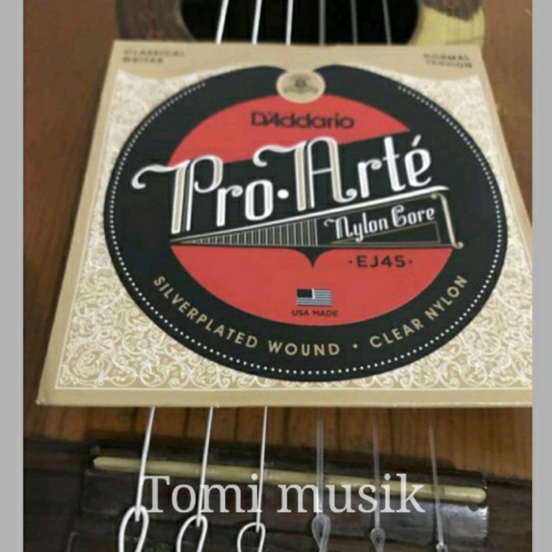 Classic nylon EJ45 clear daddario nylon Guitar Strings Shopee