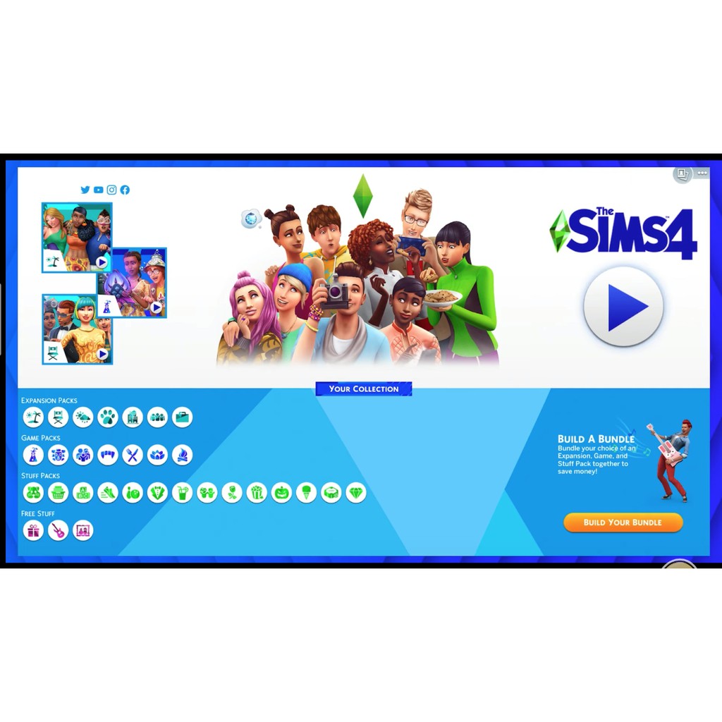 [Original Online] [All DLC] The Sims 4 Origin+ All DLC Snowy Escape