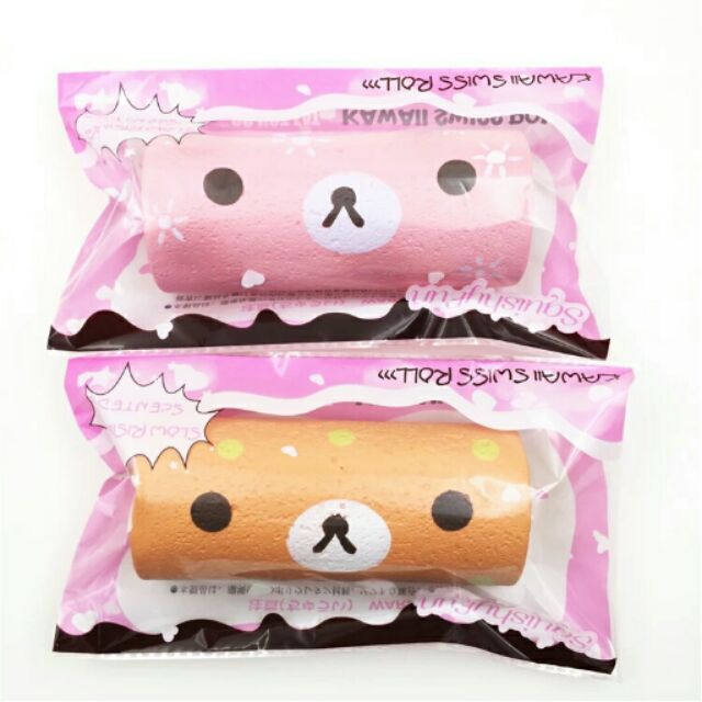 Rilakkuma cakeroll squishy store