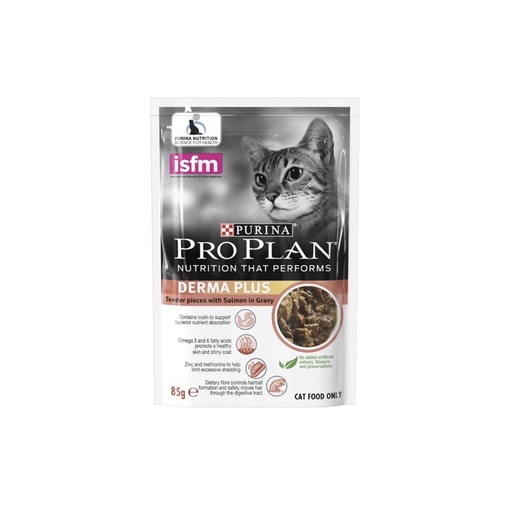 Purina Pro Plan Derma Plus Salmon Wet Cat food Pouch 85g x 12 Packs Shopee Malaysia