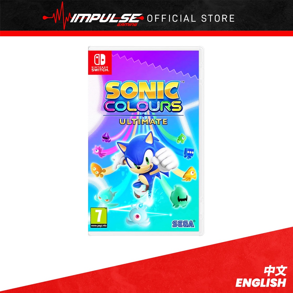 Sonic Colours Ultimate (English) for Nintendo Switch