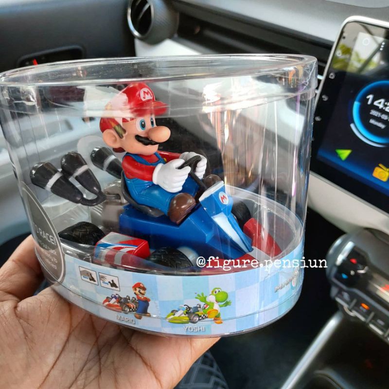 SUPER MARIO BROS MARIOKART PULL BACK RACERS FIGURE | Shopee Malaysia