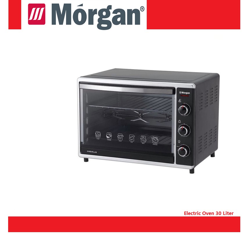 30 Liter Electric Oven w Rotisserie & Convection Function