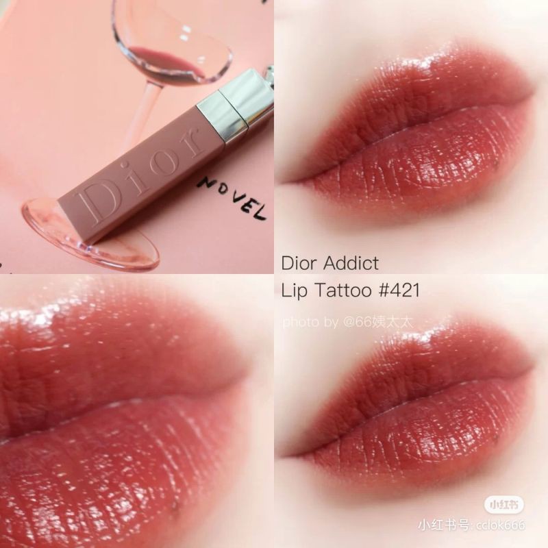 Dior addict 2025 lip tattoo 421