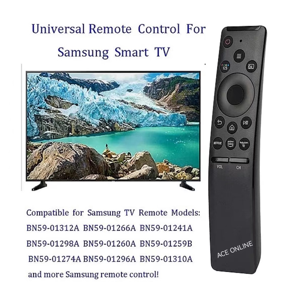 Universal Samsung Smart TV Remote Control With NETFLIX / PRIME VIDEO ...