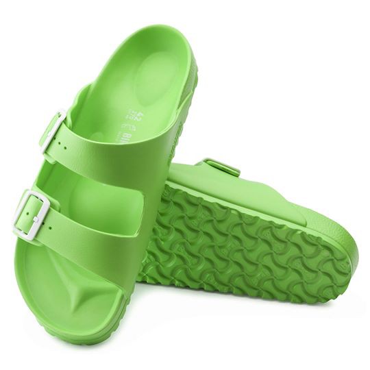 Neon cheap green birkenstocks