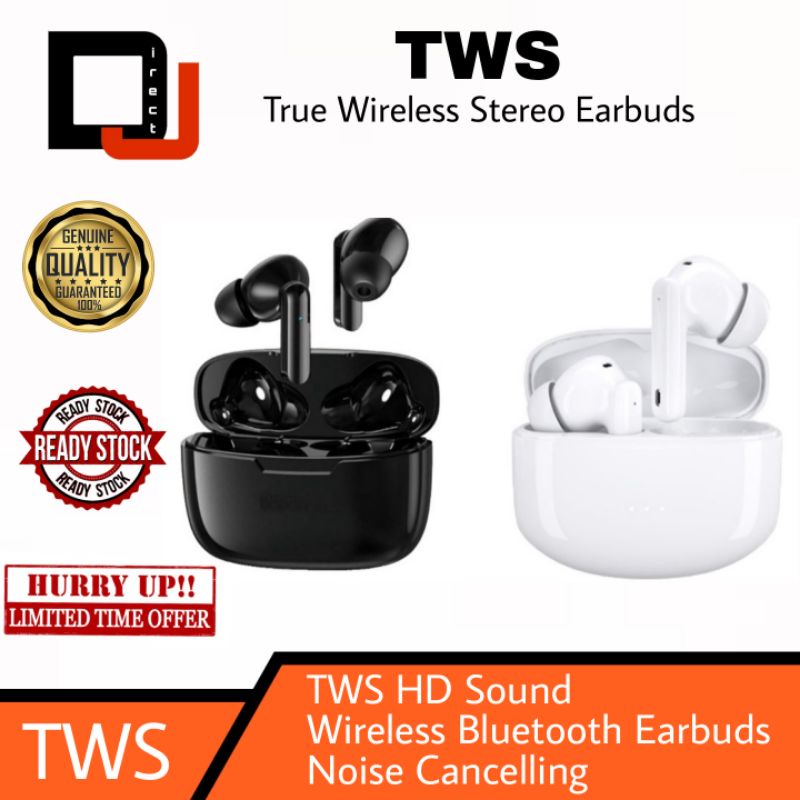 TWS Wireless Earphone A40Pro TWS HD Sound Wireless Earbuds Shopee