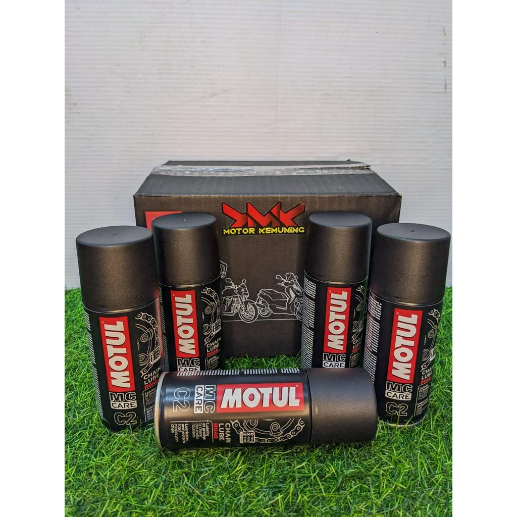 MOTUL C2 CHAIN LUBE ROAD 150ML 】VERY STICKY LUBRICANT FOR ROAD BIKE