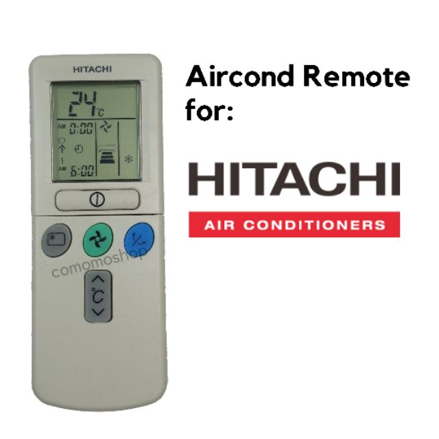 Telecomondo Universale Per Condizionatore Hitachi – Compatibile Con RAR-2A1, RAR-52P1 E Altri