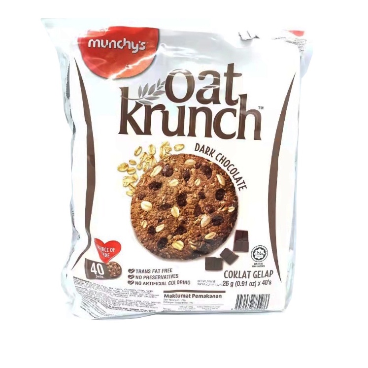 MUNCHY'S OAT KRUNCH dark chocolate | Shopee Malaysia