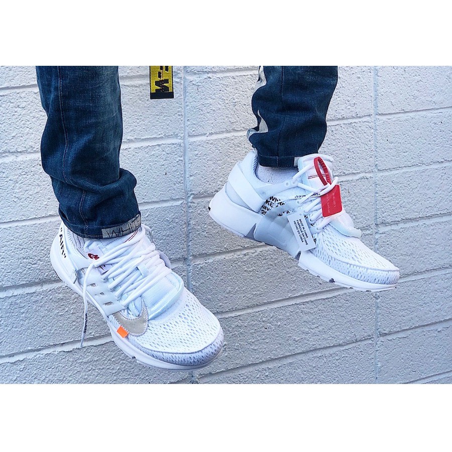 Off white air presto white on feet store