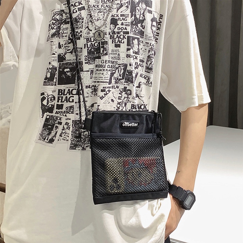 Ins Japanese Messenger Bag Men's Ins Small Bag Ulzzang Boys Korean