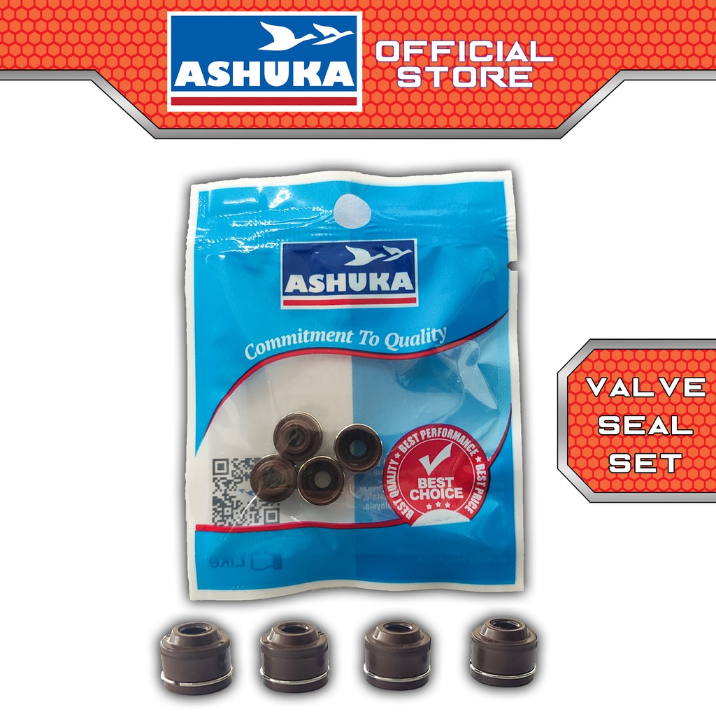 ASHUKA Valve Seal Set (Lc135/ Y15/ EX5/ Kriss/ Srl110/ Srl115/ Rs150