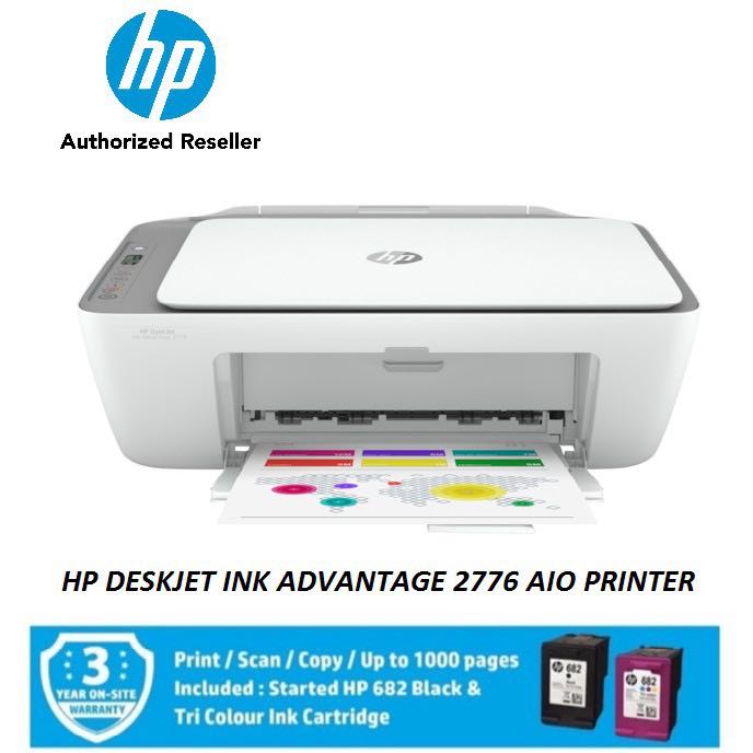 HP DeskJet Ink Advantage 2776 4176 4175 All-in-One Printer (1 unit ...