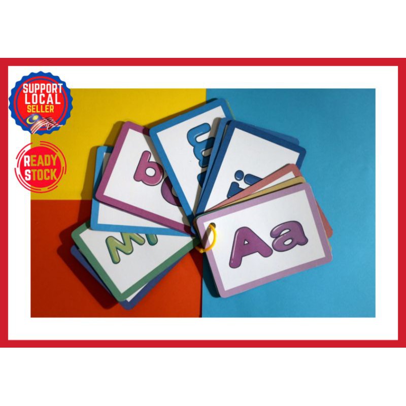 READY STOCK! Flash card bahasa melayu flash card ABC kad imbas kanak ...