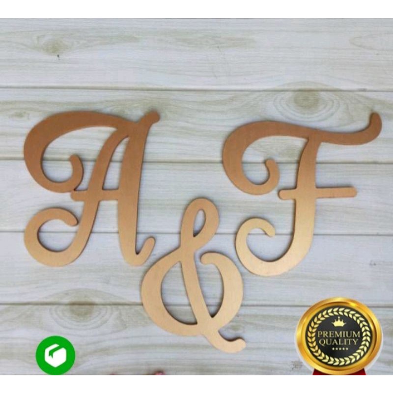 Embossed letters FREE LETTERS & | Shopee Malaysia