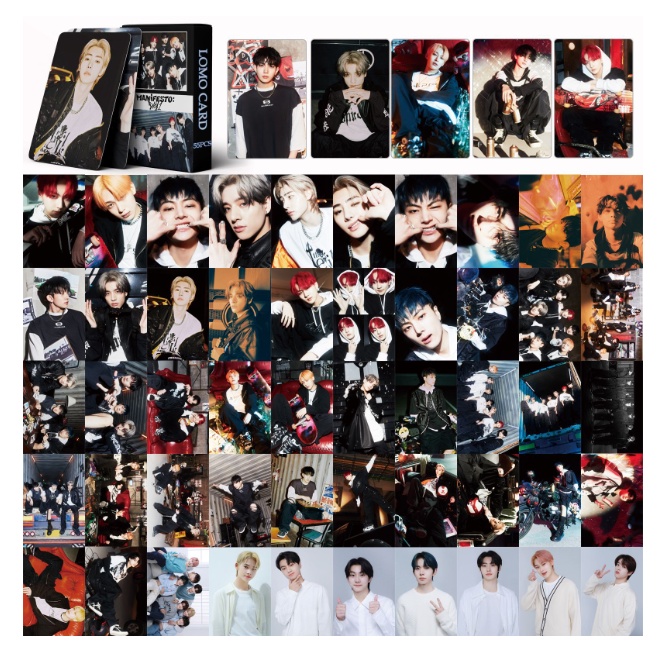 En-hypen Album Lomo Card Set (54 Pcs) Album Collective HD Photocards ...