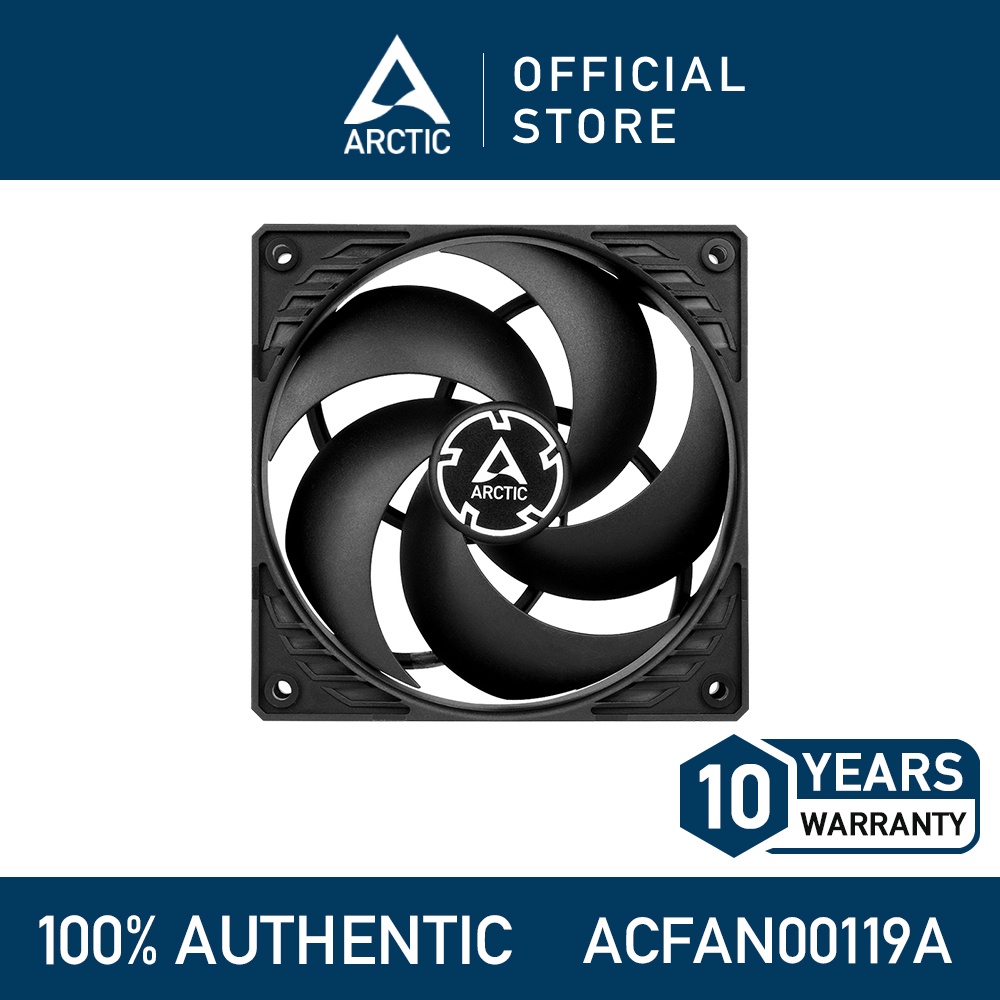 Arctic P12 PWM 120 mm Static Pressure Optimised PC Case Fan with PWM