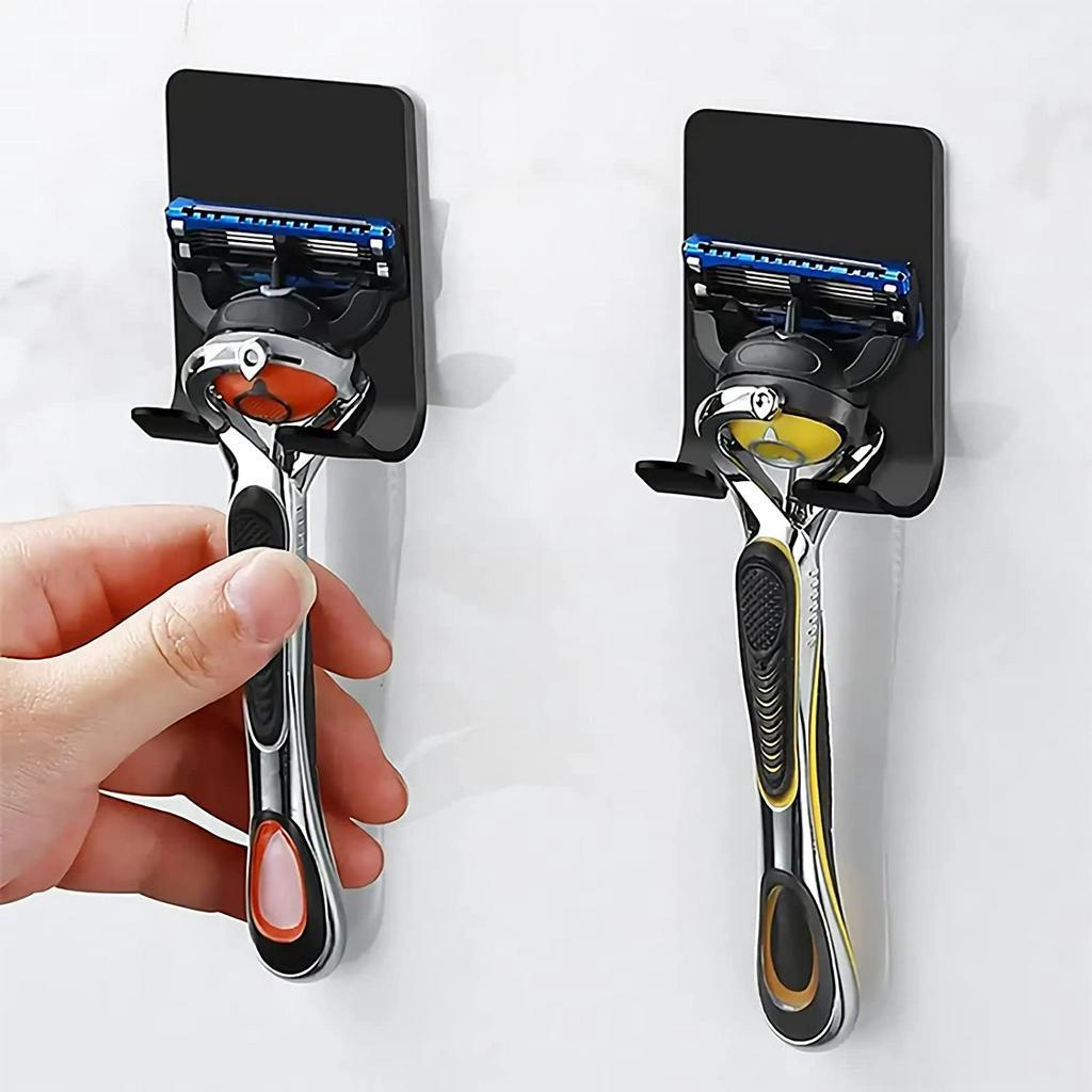 (A17) Stainless Steel Hook Razor Holder Multi Purpose Adhesive Hooks ...
