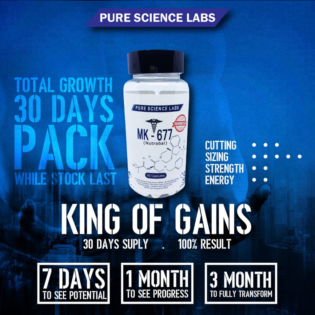 SARMs PureScienceLabs MK677,weight gain, muscle mass, build muscle