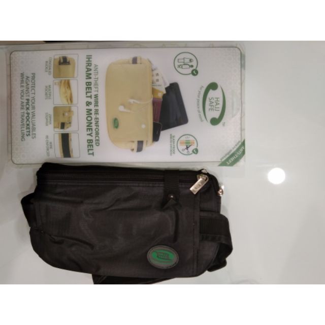 Double-Secure Anti-Theft Hajj & Umrah Money Belt