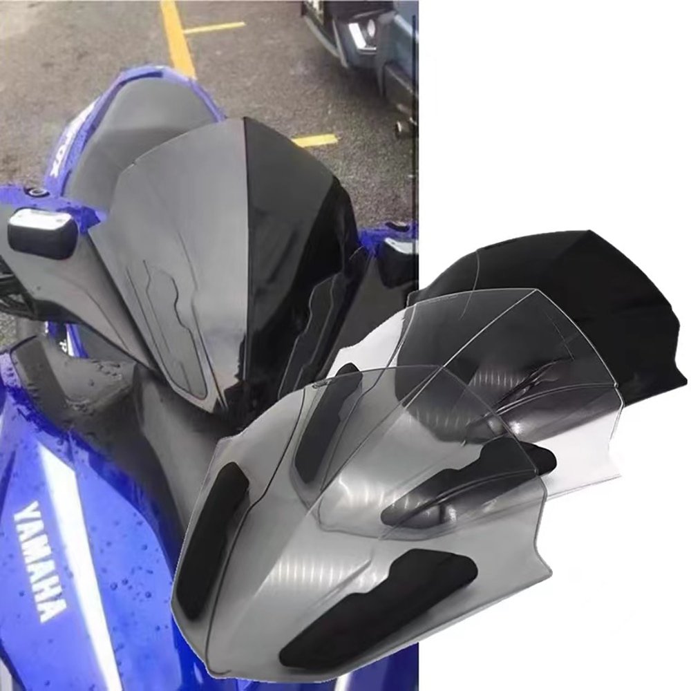 Motorcycle Windshield Windscreen Air Wind Deflector Cover Dome Viser