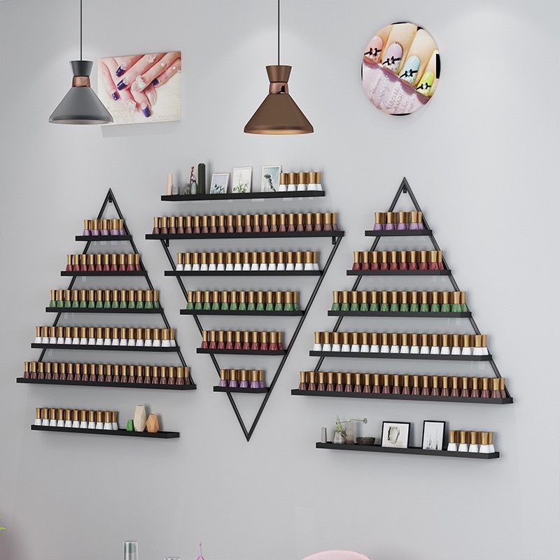 Nail polish Rack Wall Storage Rack 甲油架子 Skycity Nails Nail Display Nail ...