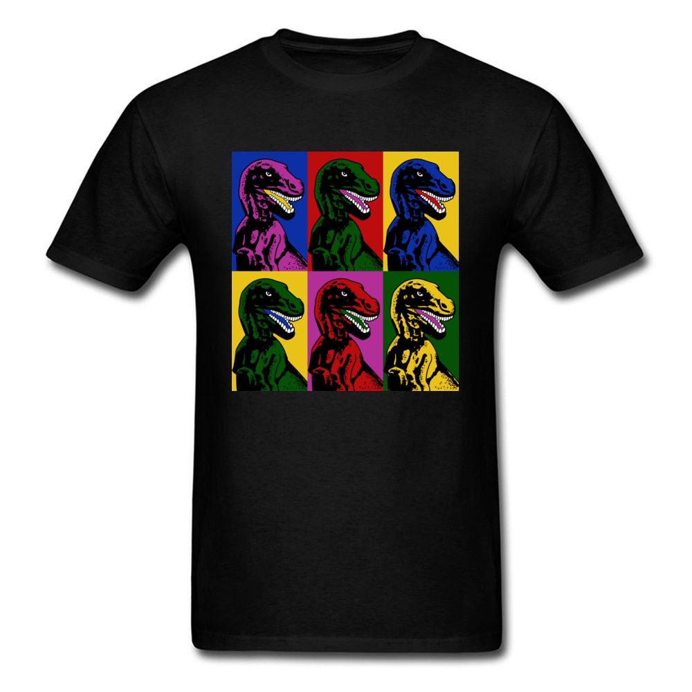 Fashion Dinosaur Swag Cool Art Men T-Shirt Cartoon Team Custom Design ...