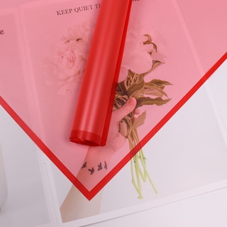 Solid Color Half Transparent Wrapping Paper Frosted Gift Paper