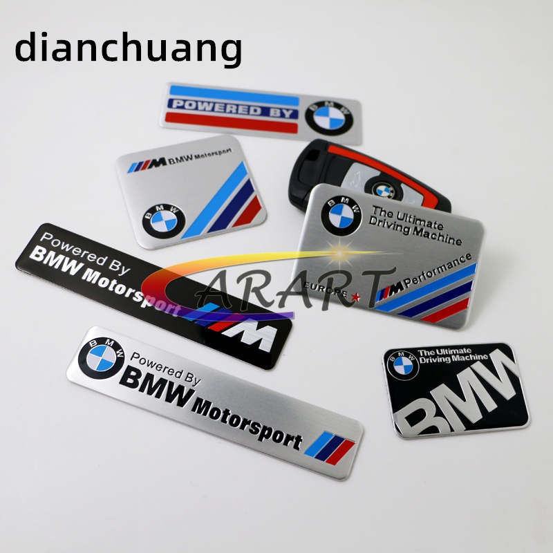 Car Metal Stickers Decal M Performance Emblem For BMW F10 F20 F30 F40 ...