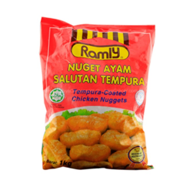 Ramly Chicken Nugget Tempura 1kg Shopee Malaysia