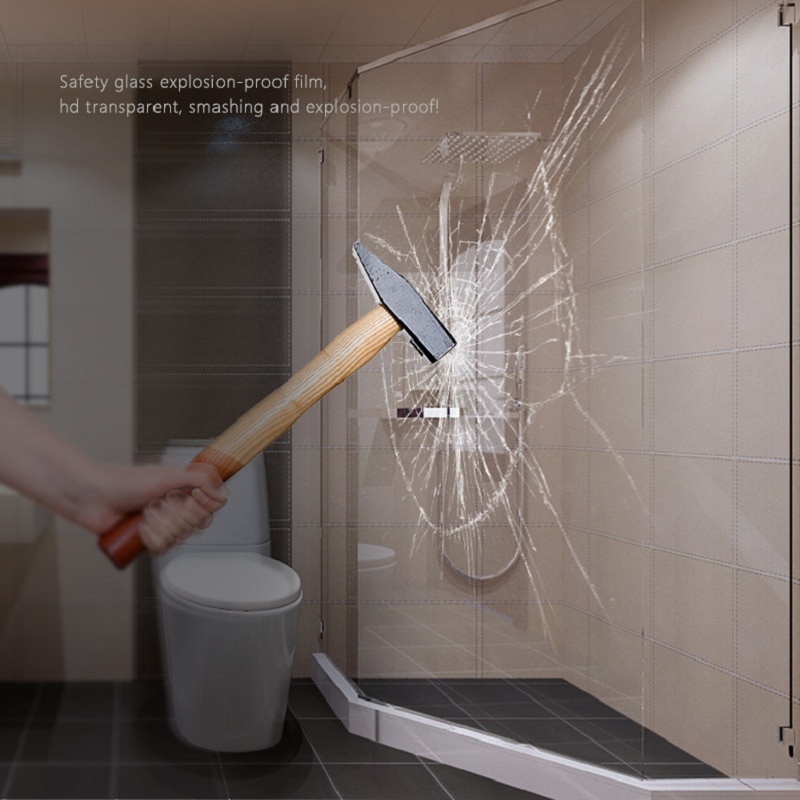 3 Metre Clear Safety & Security Window Film Anti Shatter Glass ...