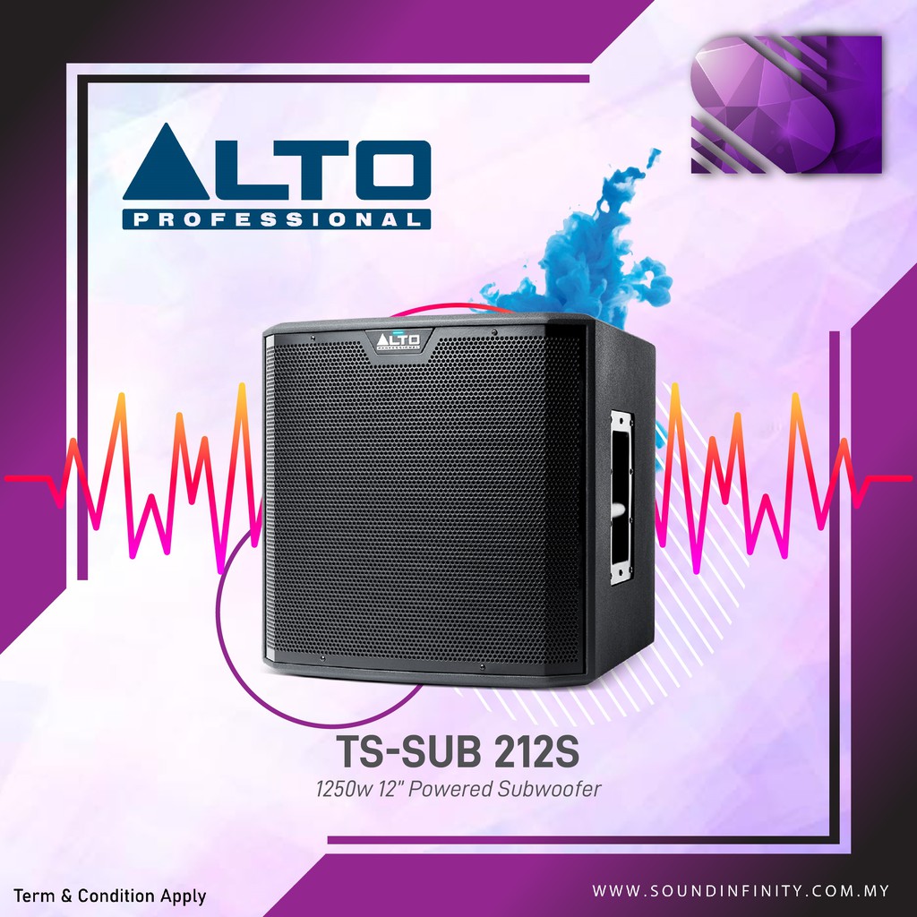 Alto ts hot sale subwoofer