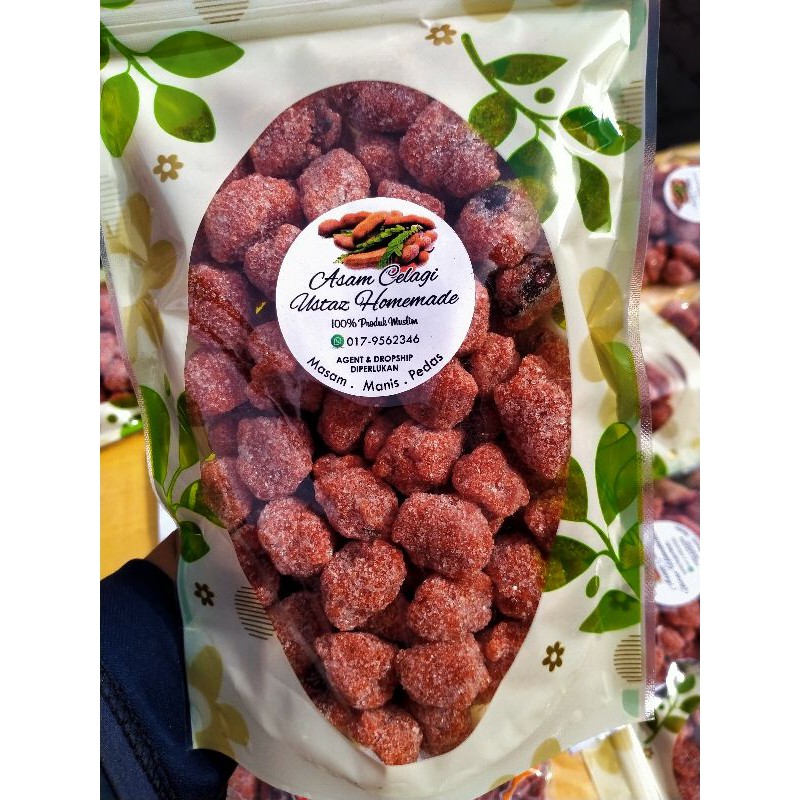 Asam celagi Ustaz homade 500g asam masam manis asam jawa | Shopee Malaysia