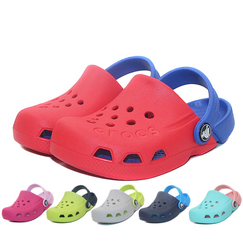 Original Crocs Kid's Shoes Unisex Shoes Boy Girl Sandals Ready Stock ...