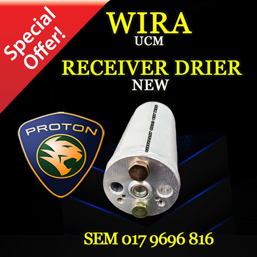 PROTON WIRA UCM NEW RECEIVER DRIER/ FILTER DRYER (CAR AIRCOND SYSTEM ...