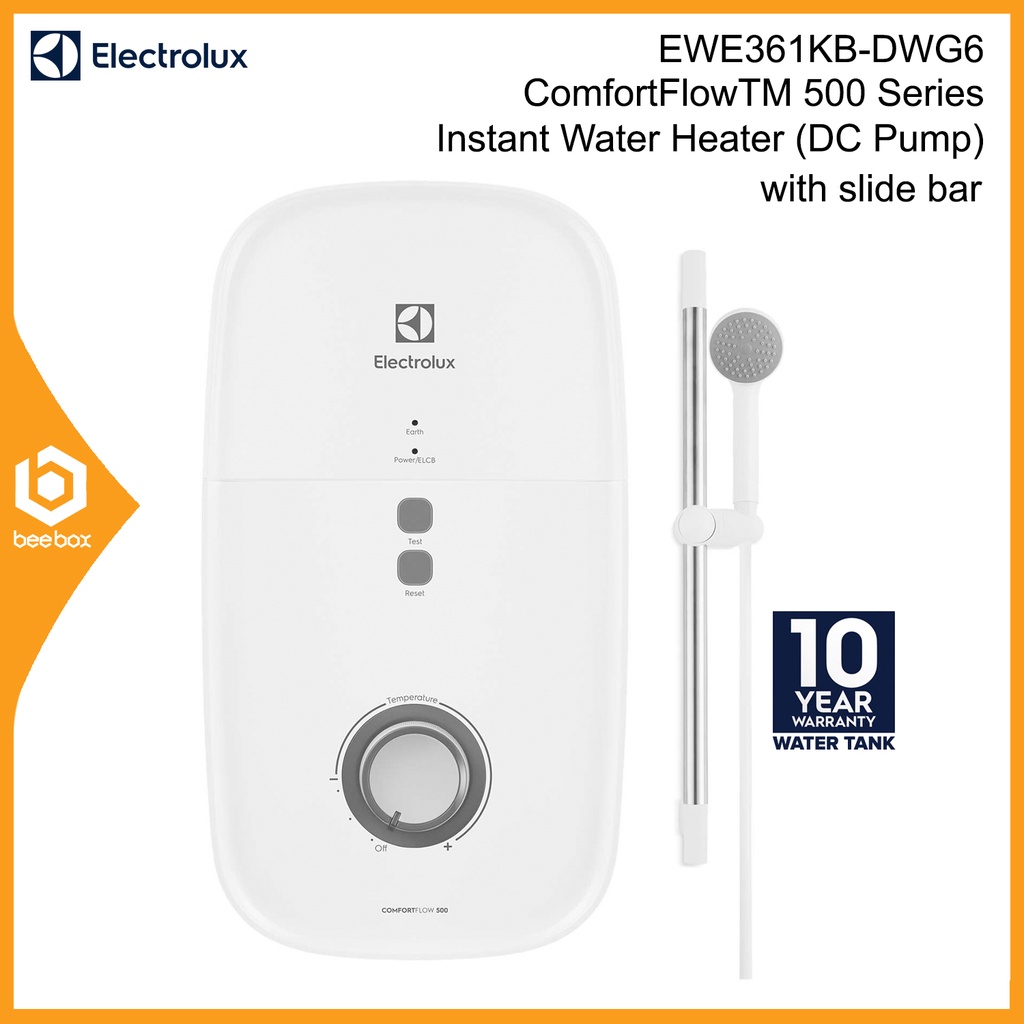 Electrolux EWE361KBDWG6 ComfortFlow 500 Instant Water Heater (DC pump