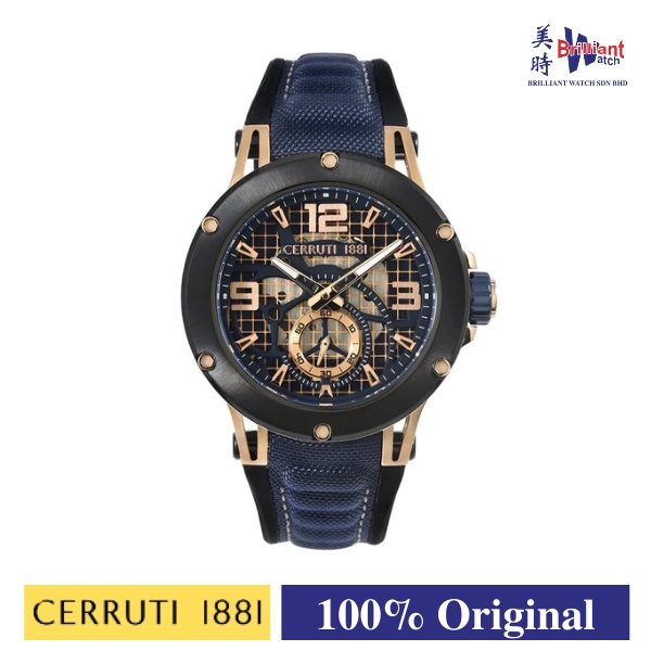 CERRUTI 1881 Velletri Men Watch CTCIWGM2112101 Shopee Malaysia