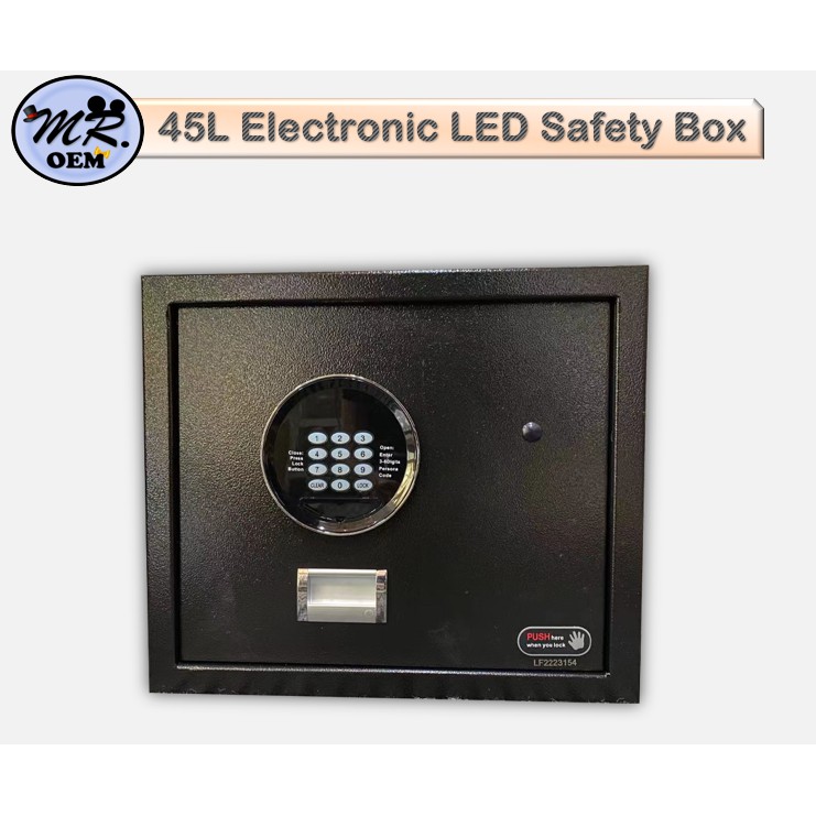 MR OEM Digital 45L Electronic Safety Box Metal Safe Box AntiTheft