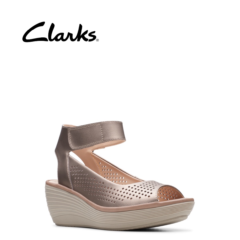 Clarks reedly salene online wedge sandal