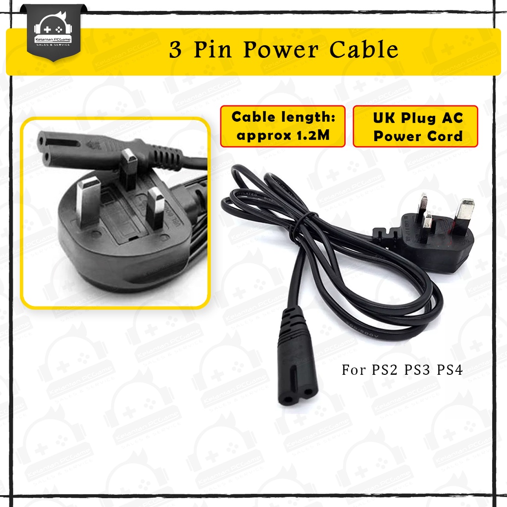 Ps3 ps4 power sale cord