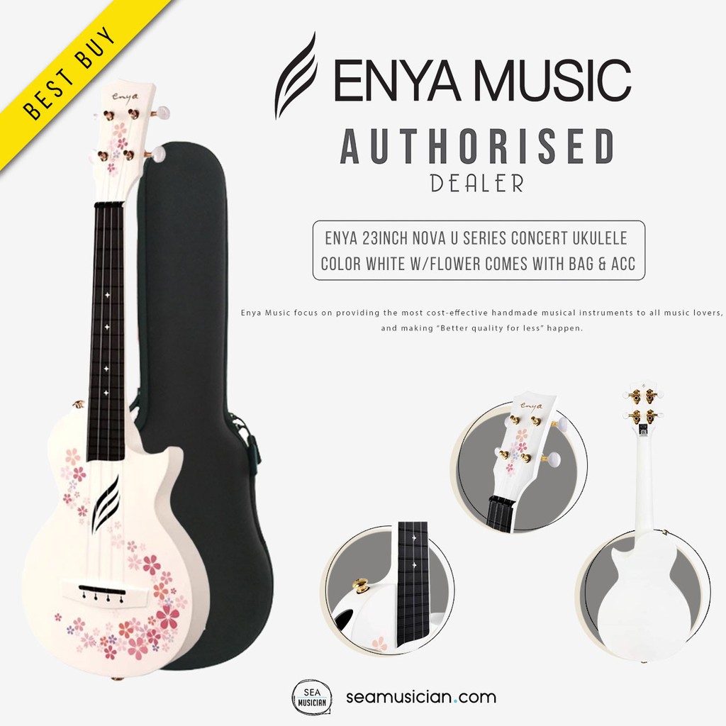 Enya Nova U Carbon Concert Ukulele