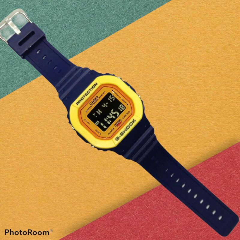 G shock petak online kuning