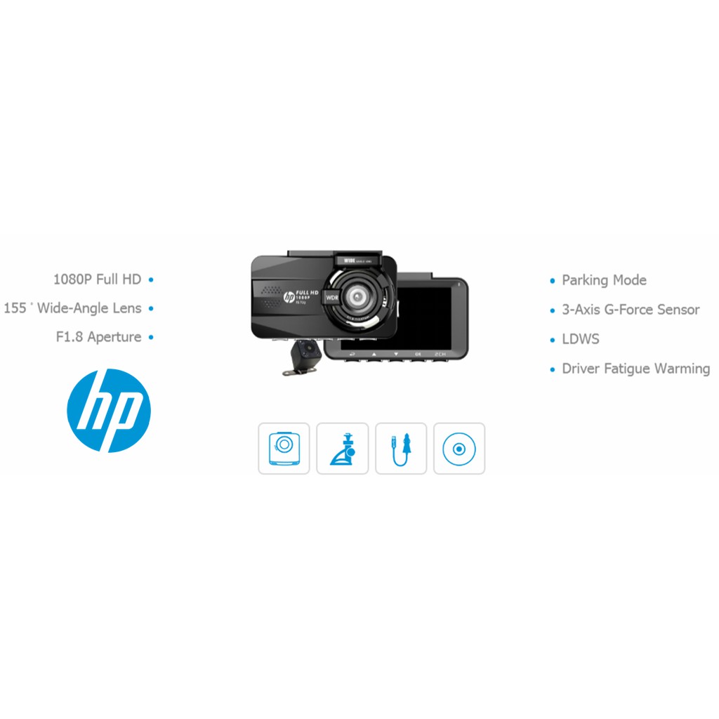 Unboxing the HP F870G Dashcam with Rear Camera - YouTube
