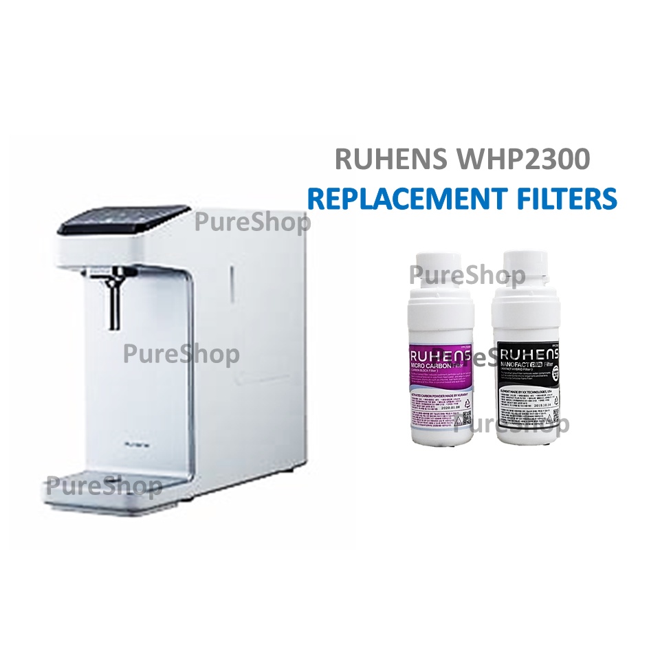 Ruhens 2300 3000 Micro Nano Filters New Korea Alkaline pH9 colepure 4