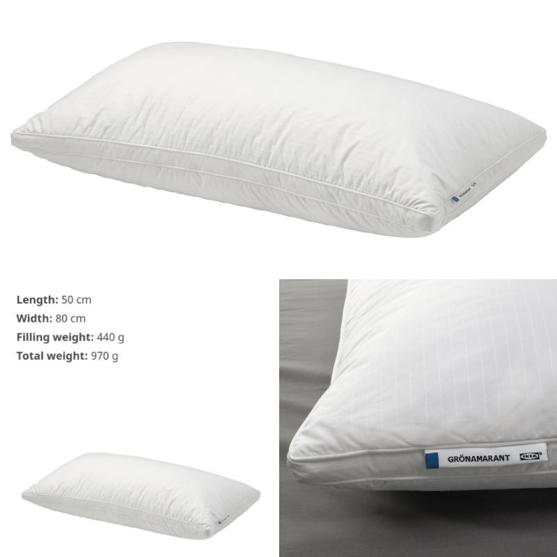 💯IKEA.my Pillow 50x80cm, 1pc - HAMPDAN / LAPPTÅTEL / VILDKORN ...