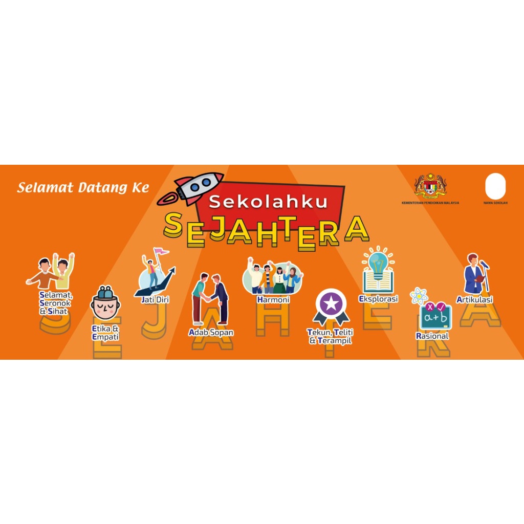 Banner And Banting Sekolahku Sejahtera Shopee Malaysia 